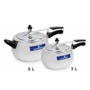 Aluminium Handi  Pressure Cooker