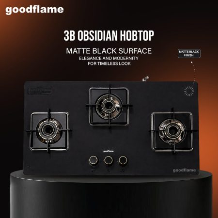 3B OBSIDIAN HOBTOP AUTO